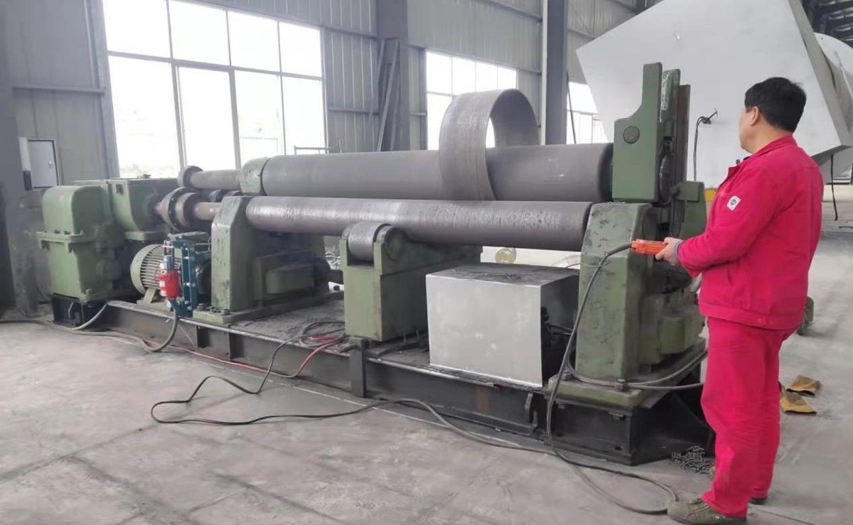 120×4000mm Large Plate Rolling Machine