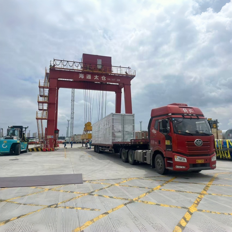 Loading completed at factory, cargo gathered at port, ro-ro vessel sets sail! · 6